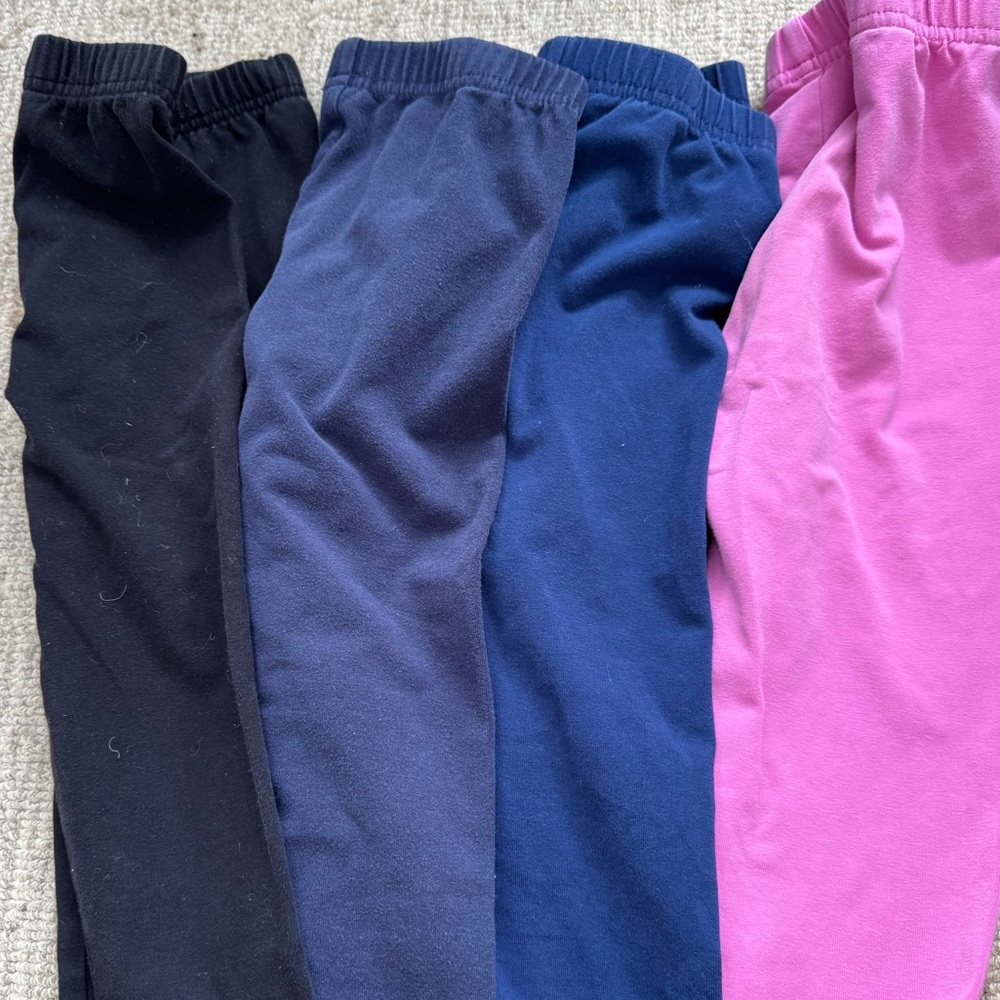 Hanna Andersson - Leggings. Lot of 4. Size 4/100